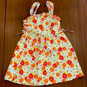 Zara Girls flowery dress in size 8, 128 cm